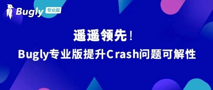 Bugly专业版,提升Crash问题可解性
